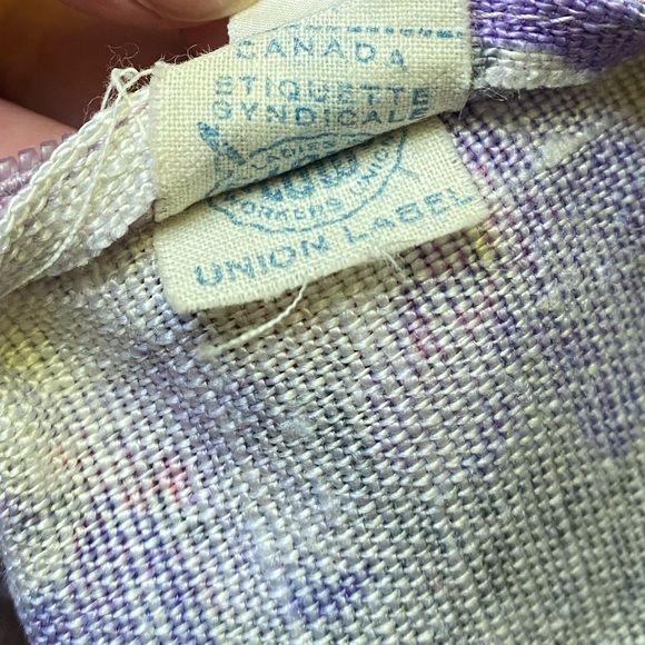 Vintage Linen Dress Sz 20 - Picture 6 of 6